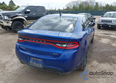 2014 Dodge Dart Gt из США, поврежденный, VIN 1C3CDFEB0ED702953